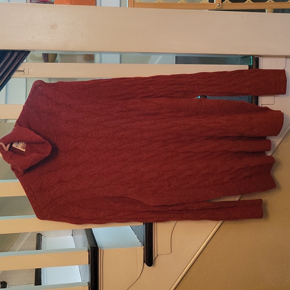 Croft&Barrow sweater XL RUST color
